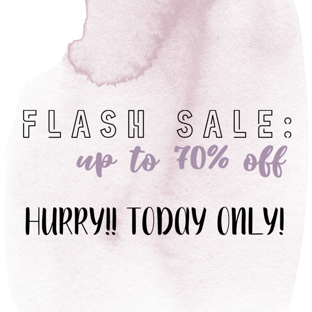 🔴 FLASH SALE!!! 🔴